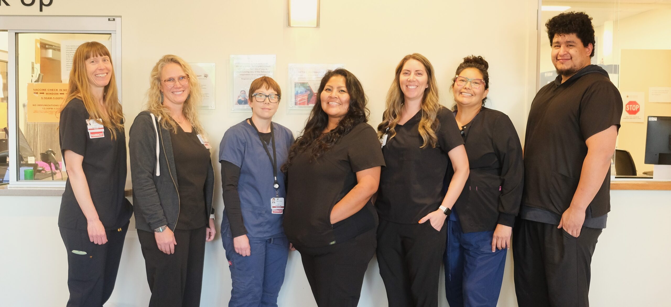 Photo of staff that works at the SHS Retail Pharmacy